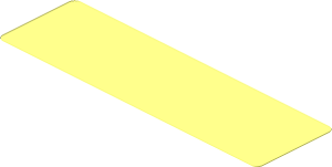 ~Sticker Back  1.1 x  3.7