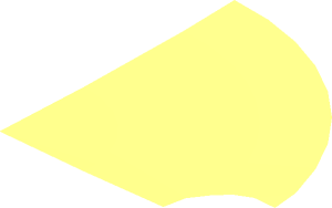 ~Cylinder Hemisphere  7 x  7 Flat with 2 Pin Holes Top Quarter