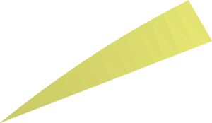 ~Wedge  8 x  4 Triple Curved without Studs Side Top