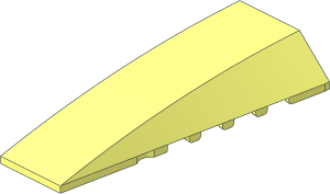 Wedge  8 x  4 Triple Curved without Studs