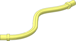 Cable 8L Curved Flexible with Bars