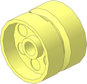 Wheel Rim 11 x 14 with 6 Rings and 6 Spokes