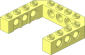 Technic Brick  6 x  5 Double Corner with Holes