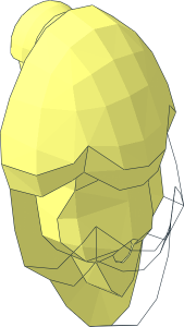 ~Minifig Arm Bird Wing without Patternable Surfaces