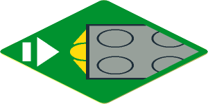 Sticker  1.8 x  1.8 with Touch Sensor