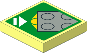 Tile  2 x  2 with Touch Sensor Sticker