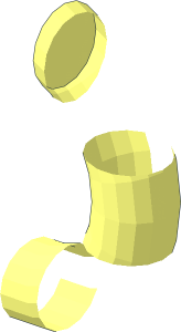 ~Minifig Life Preserver with Handle Color 1