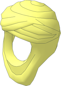 Minifig Desert Head Wrap Keffiyeh