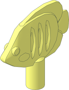 Animal Fish with Bar - Sea Life Set