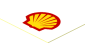 Sticker  1.0 x  1.3 with Shell Logo 1971 on White Background
