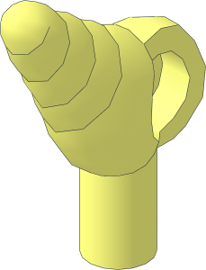 Animal Sea Snail with Bar - Sea Life Set