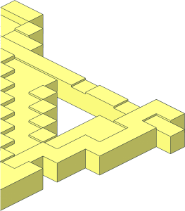 ~Minifig Crossbow Blocky Half