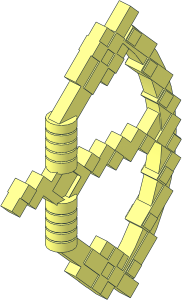 Minifig Bow with Arrow Blocky