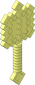 Minifig Mace Blocky