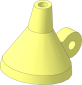 Minifig Hat / Funnel with Ring Handle