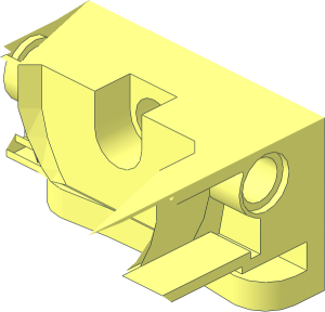 ~Technic Gearbox  4 x  4 x  2 for Track with Gear Rack Half