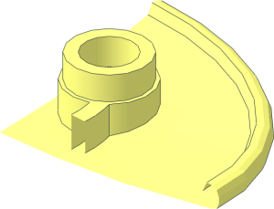 ~Dish  4 x  3 Elliptic Quarter