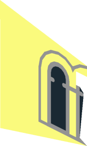 ~Brick  1 x  2 with  3 Black and Light Bluish Grey Castle Windows Half Pattern