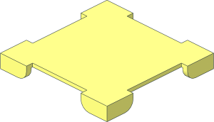 ~Tile  2 x  2 SMART Play Tag Top