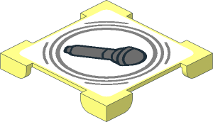 Tile  2 x  2 SMART Play Tag Top with Microphone Pattern