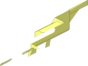 ~Figure Leg Mecha Pin with Friction - Quarter