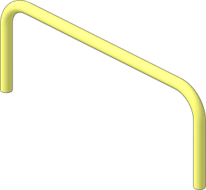 ~Windscreen  9 x  5 with Double Curved Bar - Bar