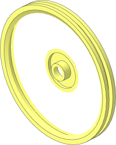 ~Wheel Rim 13 x 56 Half