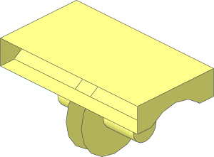 ~Minifig Hips without Decorated Surface or Studs