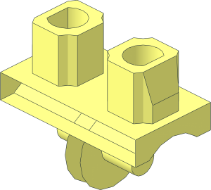 ~Minifig Hips without Decorated Surface