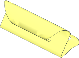 Canvas Roof Fiat 500 - Open (Formed)