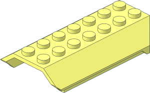 ~Electric Light & Sound Brick  4 x 12 x  2 Laser Drill - Battery Cover Type 2