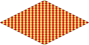 Blanket with Red Checkered Pattern