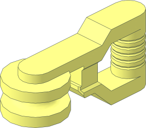 Minifig Zip Line Handle