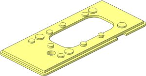 ~Electric Light and Sound Brick  2 x  4  x  1.667 SMART Play Diffusing Plate