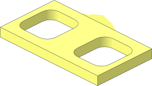 ~Minifig Tail Fluffy - Hip Base