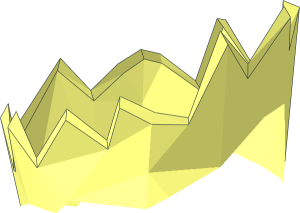 ~Minifig Tail Fluffy with Dark Red Stripe