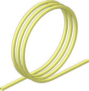 Electric Cable USB Coiled