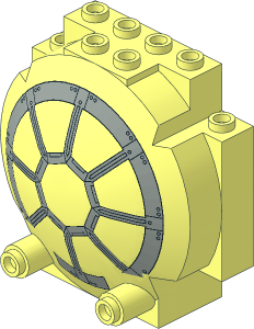 Windscreen  3 x  6 x  5 Canopy with Light Grey Octagonal Window Pattern