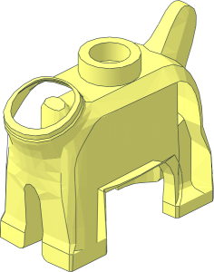 ~Animal Dog Fox Terrier Retro Space Suit without Patternable Areas