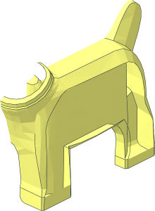 ~Animal Dog Fox Terrier Retro Space Suit Half without Patternable Area