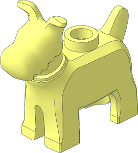 Animal Dog Fox Terrier with Retro Space Suit