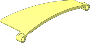 =Technic Panel  5 x 13 Curved #50 Tapered Left