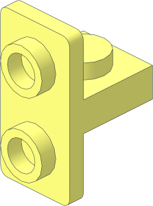 Bracket  1 x  1 -  2 x  1 Centered