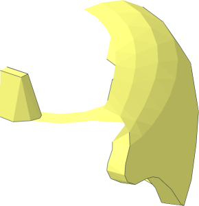 ~Minifig Hair Smooth with Quiff Half