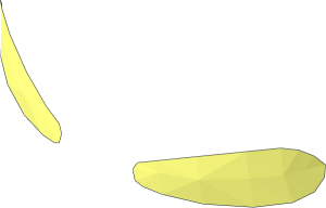 ~Minifig Headdress Batman with Dual Moulded Eyes - Eyes