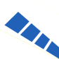 Sticker  2.9 x  4.8 Trapezoid with Blue Stripes Right