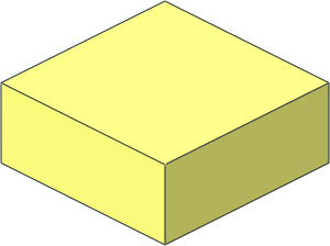 Tile  1 x  1 without Groove