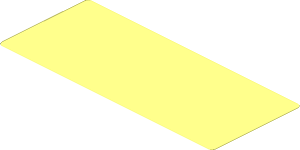 ~Sticker Back  1.8 x  4.3