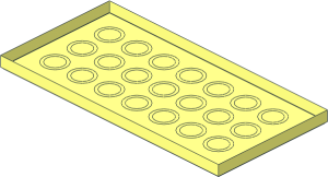 ~Tile  4 x  8 without Top Face