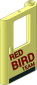 Train Door  1 x  4 x  5 Right with "RED BIRD TEAM" Sticker